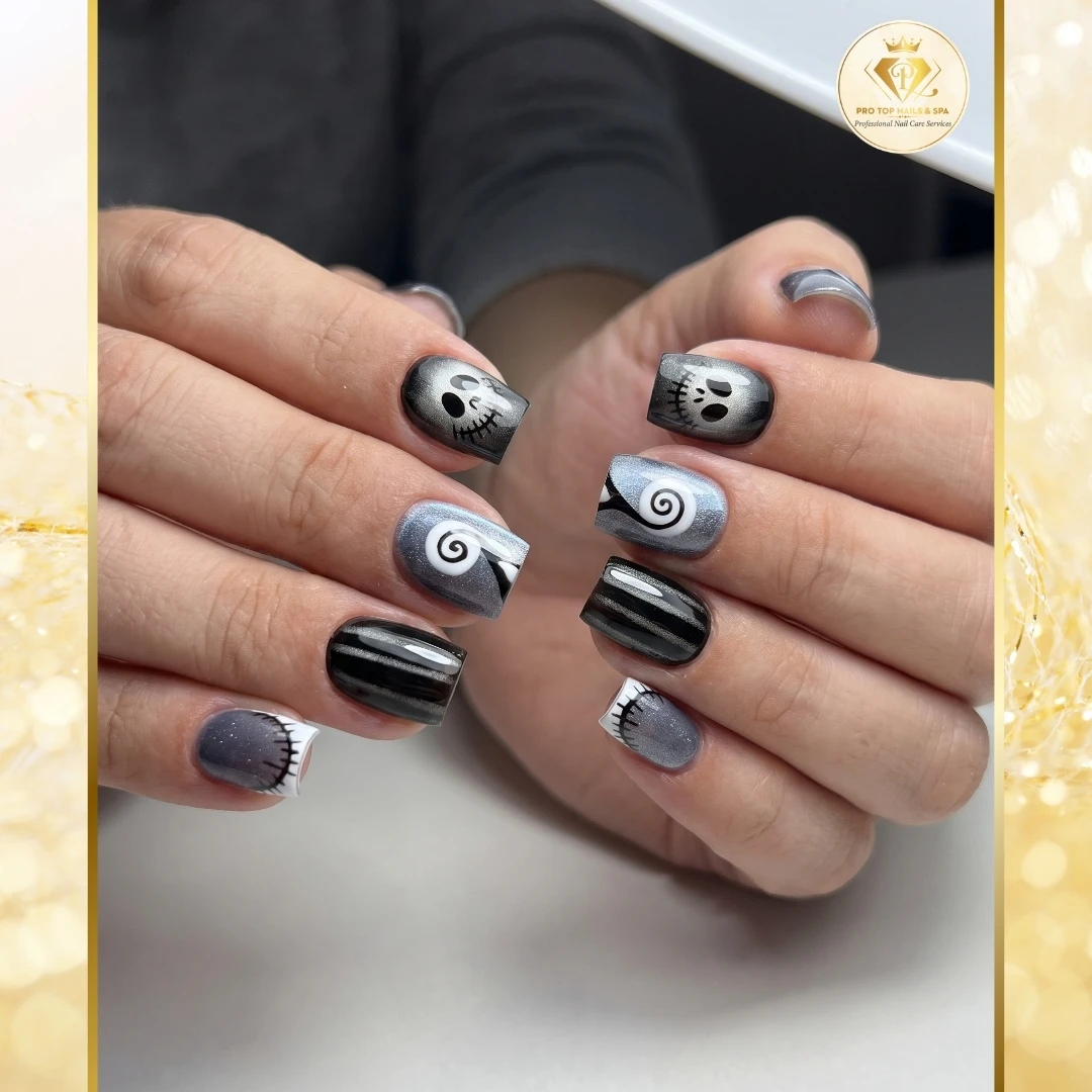 Gel nails art